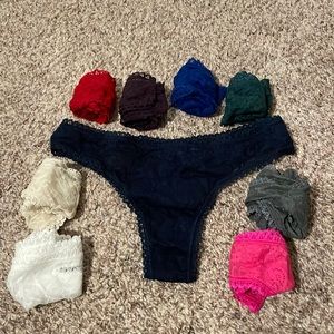 9 Pack Italian Lace Tezenis Cheeky Underwear